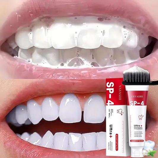 🦷 Dites Adieu aux Dents Jaunes et à la Mauvaise Haleine Avec la Pâte SP-4 Ultra+✅️